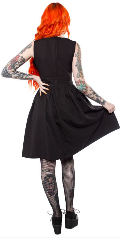 Blackest Black Shift Dress