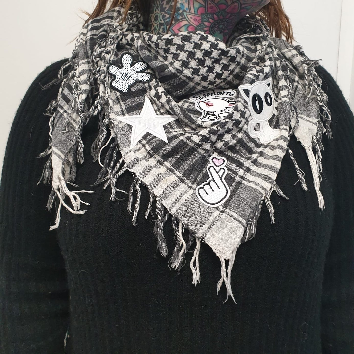 Monocromatic Cute Tørklæde