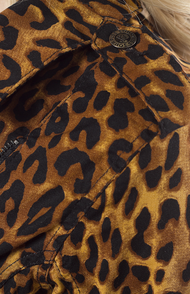 Leopard jakke, Moto jacket fra Sourpuss