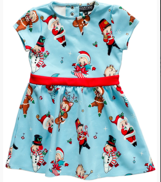 Christmas Cupies Kids Dress